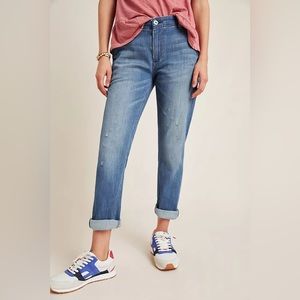 Anthropologie Pilcro Relaxed Mid Rise Carpenter Jeans Size 28